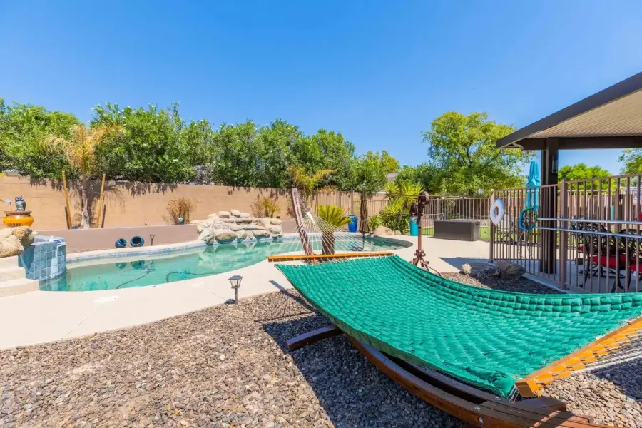 Bask in the AZ sun in our hammock!